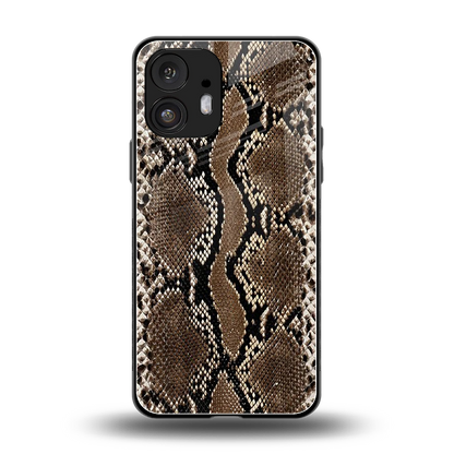 Ouroboros back phone cover | glass case for nothing phone 2