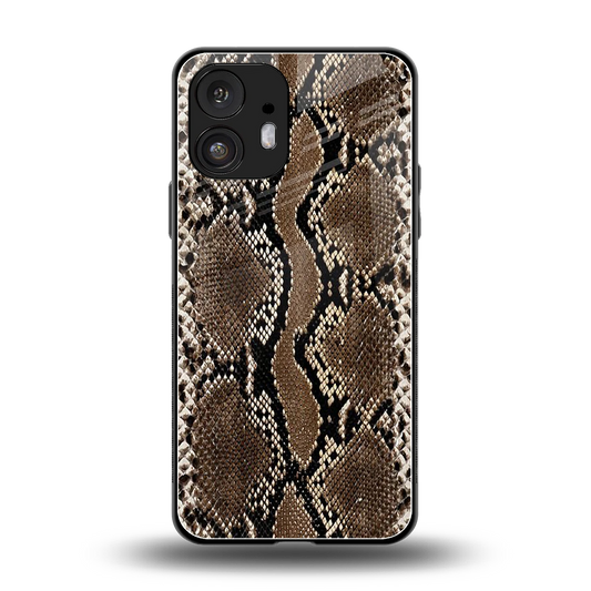 Ouroboros back phone cover | glass case for nothing phone 2