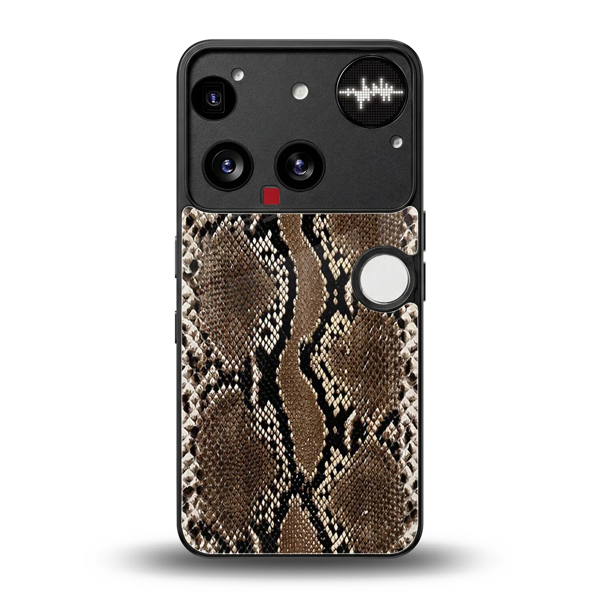 Ouroboros back phone cover | glass case for nothing phone 3