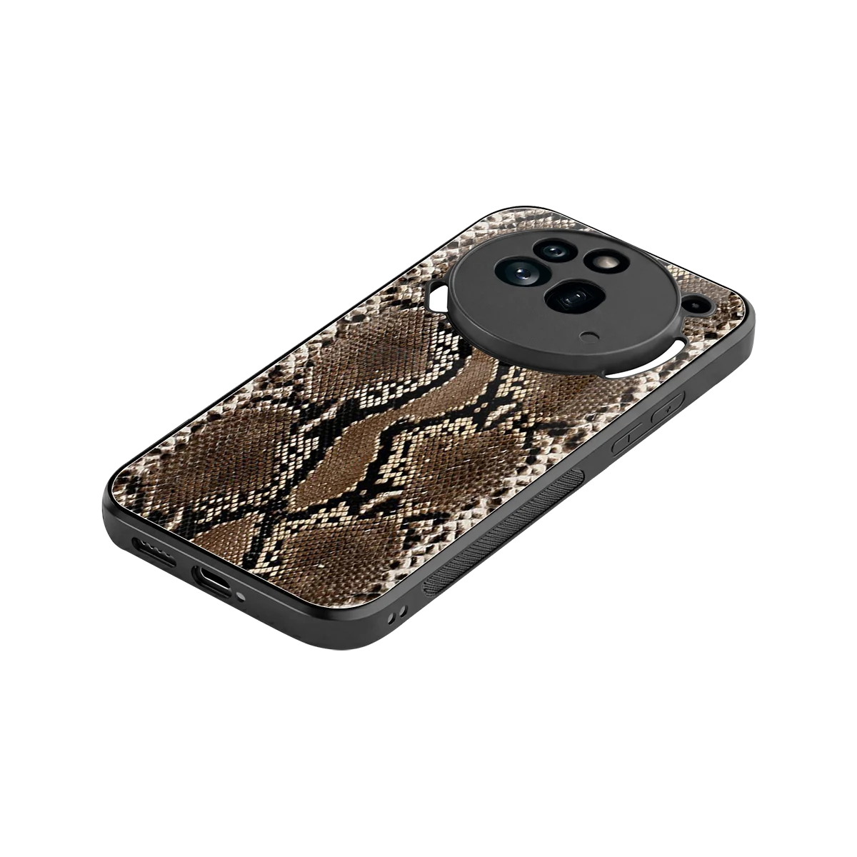 Ouroboros stylish phone case for nothing phone 3a pro | glossy glass and slim fit
