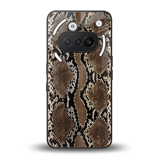 Ouroboros back phone cover | glass case for nothing phone 3a