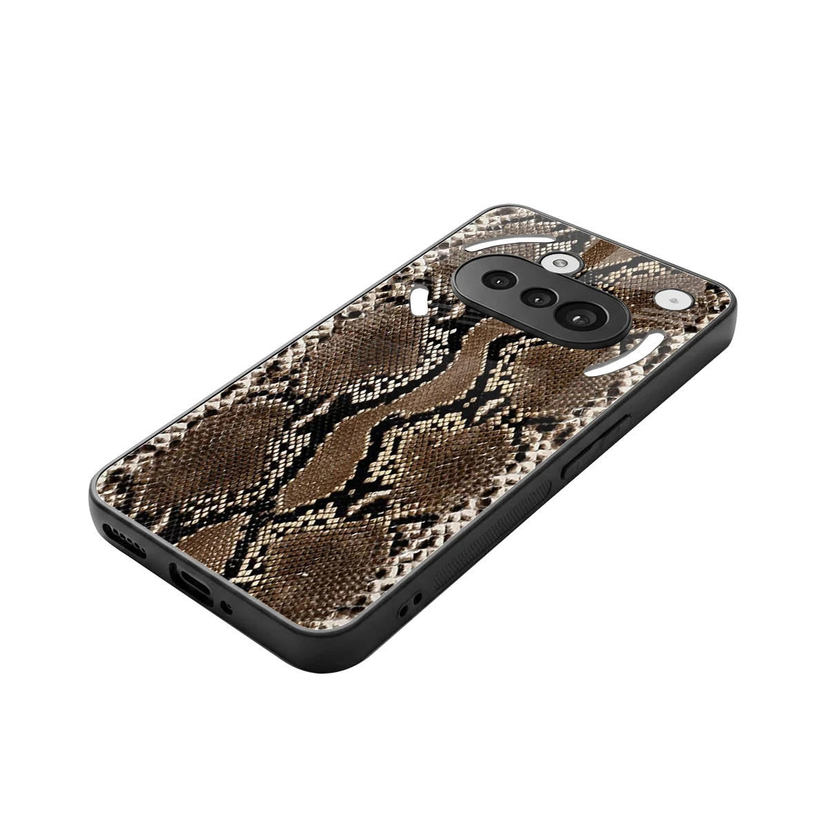 Ouroboros stylish phone case for nothing phone 3a | glossy glass and slim fit