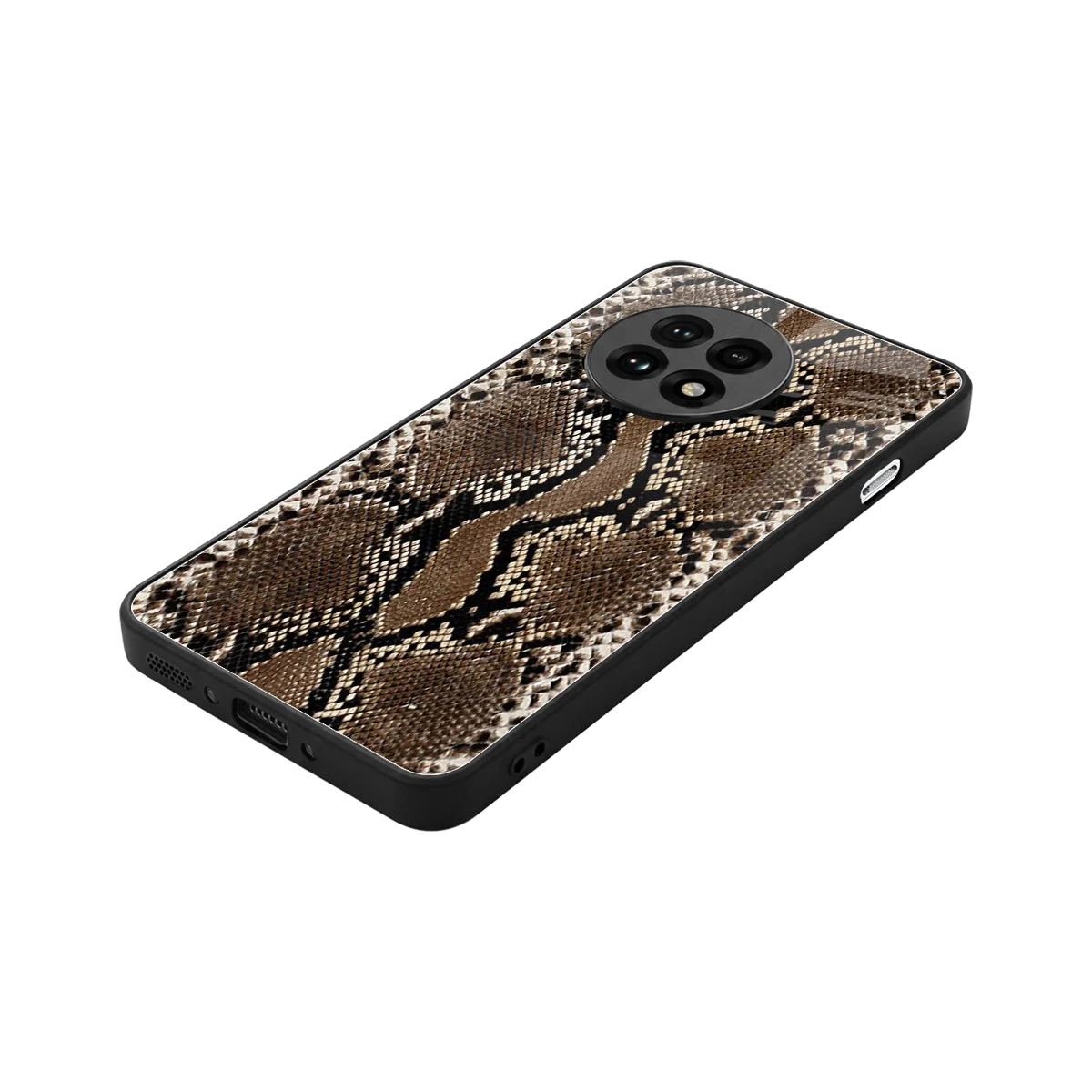 Ouroboros stylish phone case for oneplus 13r | glossy glass and slim fit