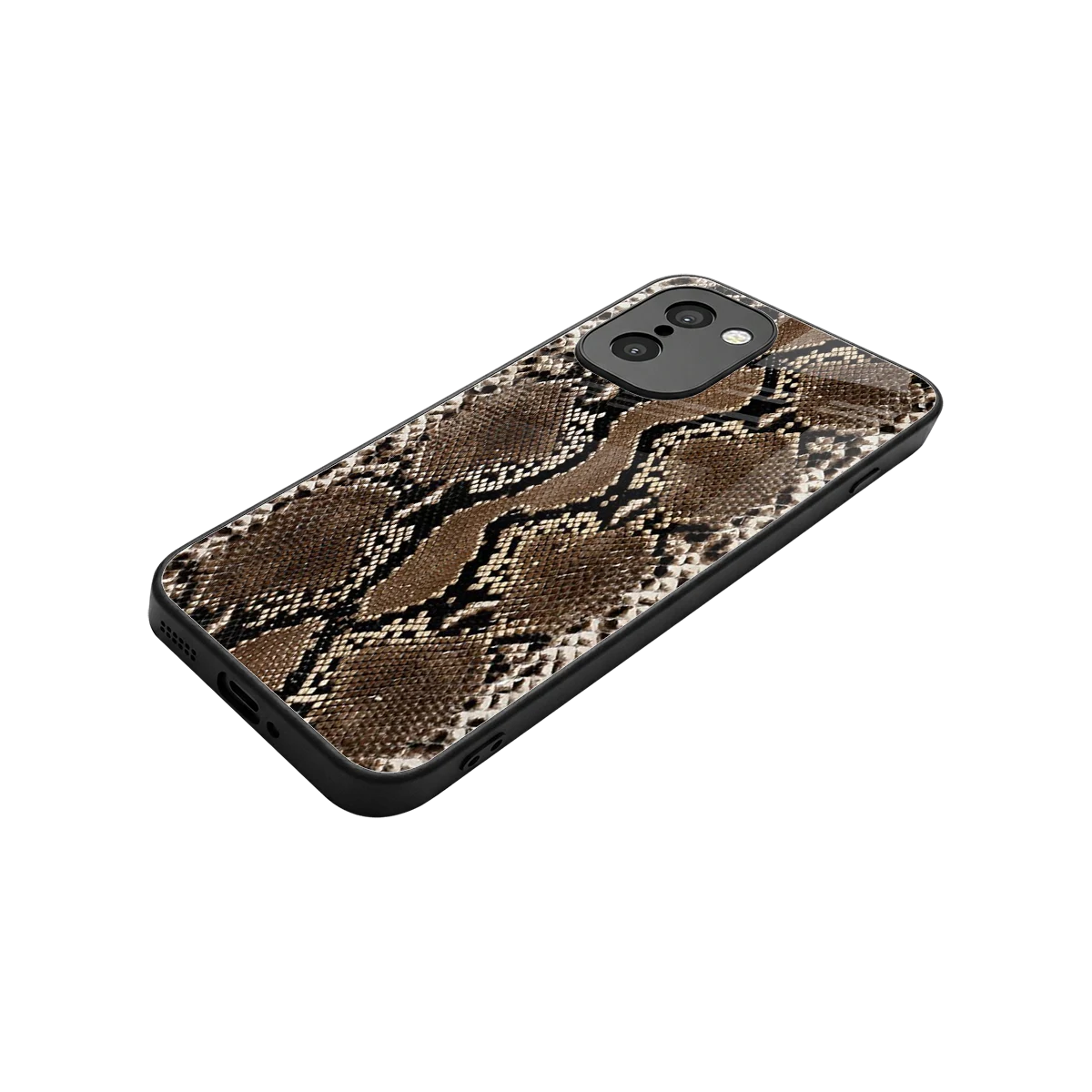 Ouroboros stylish phone case for oneplus 15r | glossy glass and slim fit