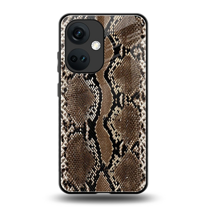 Ouroboros back phone cover | glass case for oneplus nord ce 3