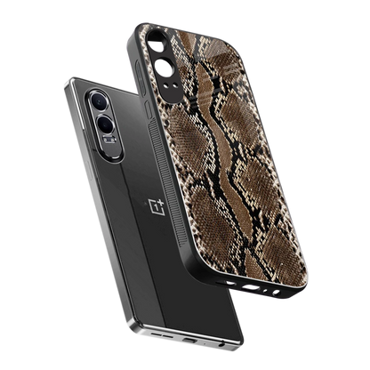 Ouroboros sleek oneplus nord ce 4 lite cover with tempered glass back and TPU edges