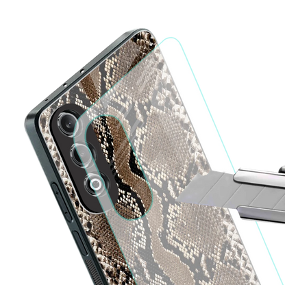 Ouroboros stylish phone case for oneplus nord ce 4 | glossy glass and slim fit