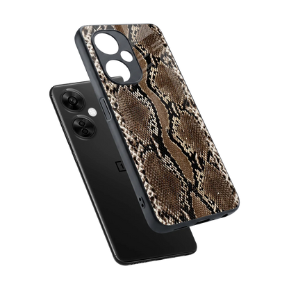 Ouroboros sleek oneplus nord ce 3 lite cover with tempered glass back and TPU edges