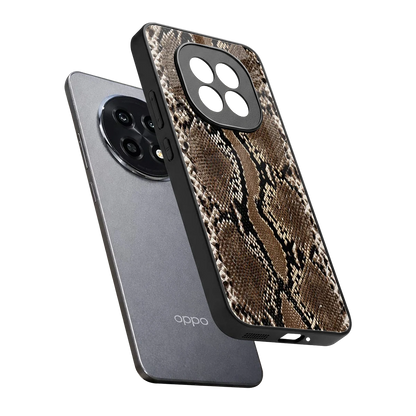 Ouroboros sleek oppo f29 pro 5g cover with tempered glass back and TPU edges