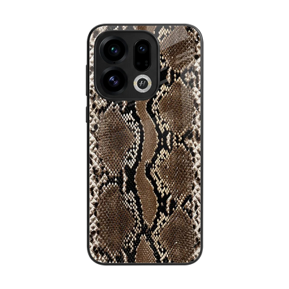 Ouroboros back phone cover | glass case for oppo find x9