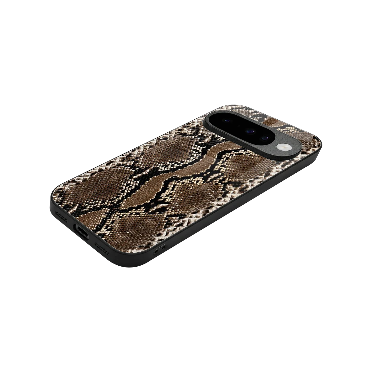 Ouroboros stylish phone case for google pixel 10 | glossy glass and slim fit