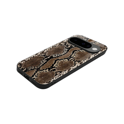Ouroboros stylish phone case for google pixel 10 | glossy glass and slim fit