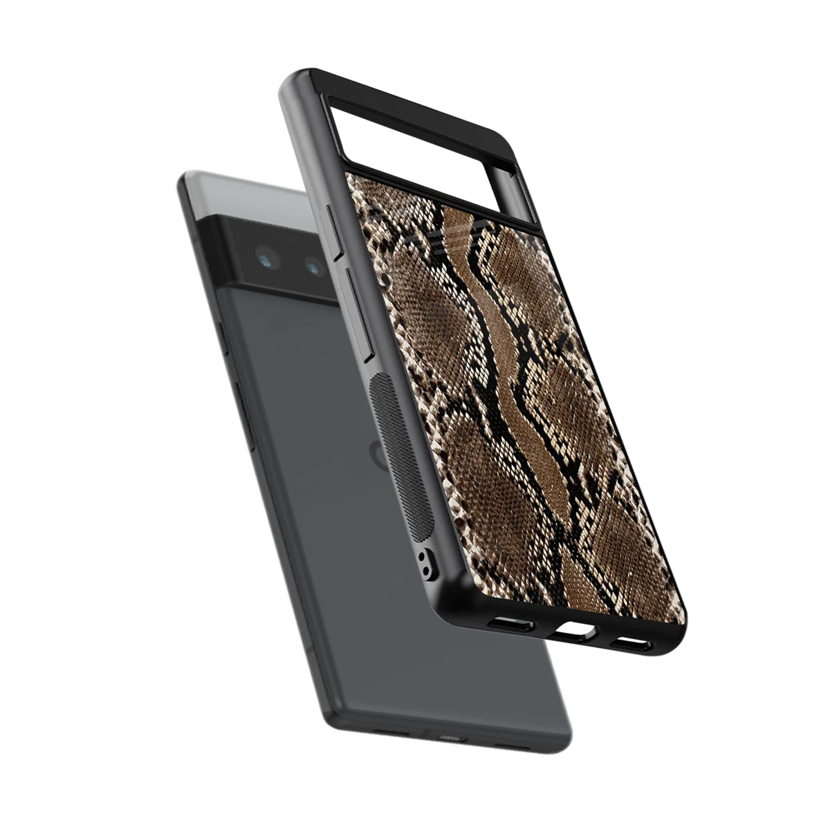 Ouroboros sleek google pixel 6 pro cover with tempered glass back and TPU edges