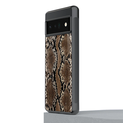 Ouroboros stylish phone case for google pixel 6 pro | glossy glass and slim fit