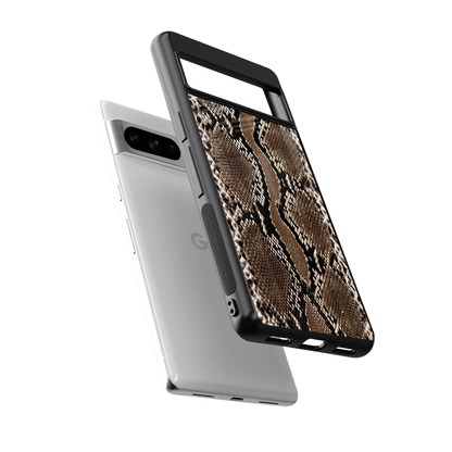 Ouroboros sleek google pixel 8 pro cover with tempered glass back and TPU edges