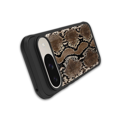 Ouroboros stylish phone case for google pixel 9 | glossy glass and slim fit