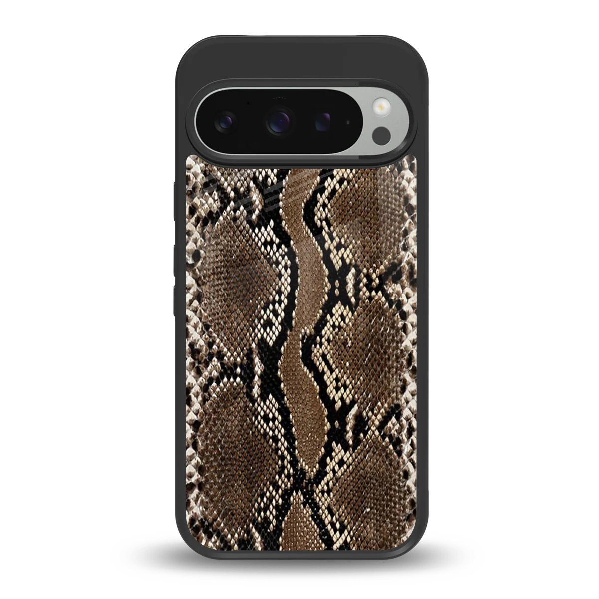 Ouroboros back phone cover | glass case for google pixel 9 pro xl