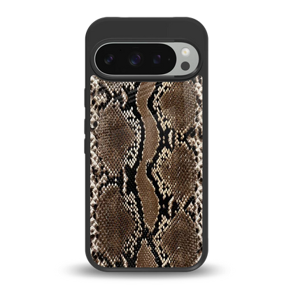 Ouroboros back phone cover | glass case for google pixel 9 pro xl