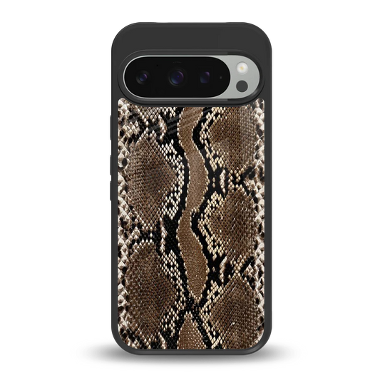 Ouroboros back phone cover | glass case for google pixel 9 pro xl