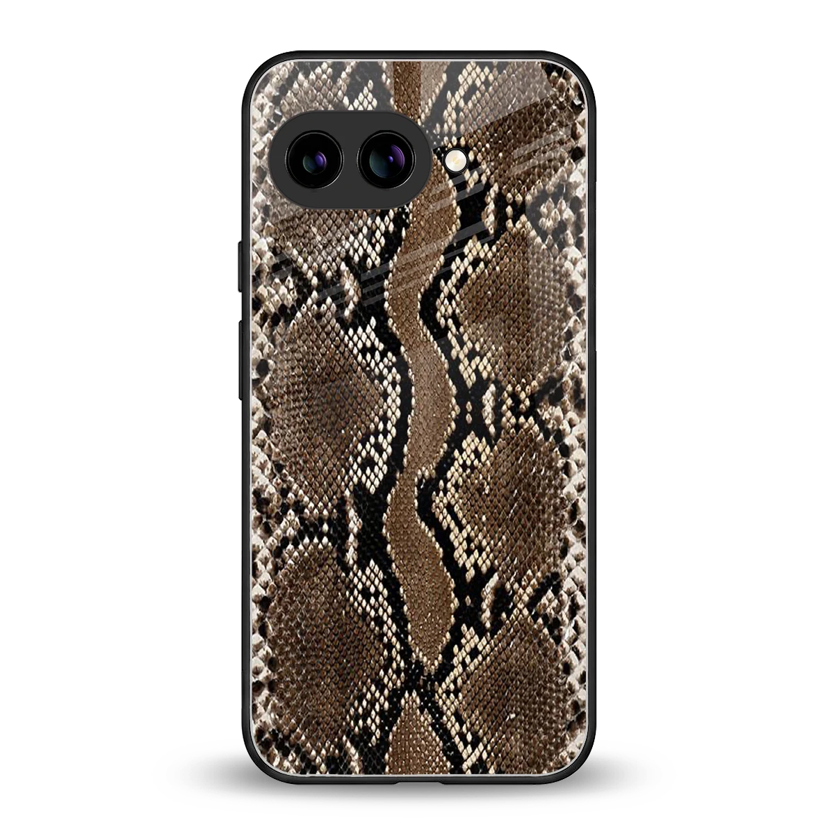 Ouroboros back phone cover | glass case for google pixel 10a