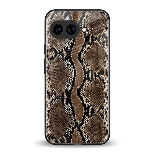 Ouroboros back phone cover | glass case for google pixel 10a