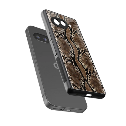 Ouroboros sleek google pixel 10a cover with tempered glass back and TPU edges