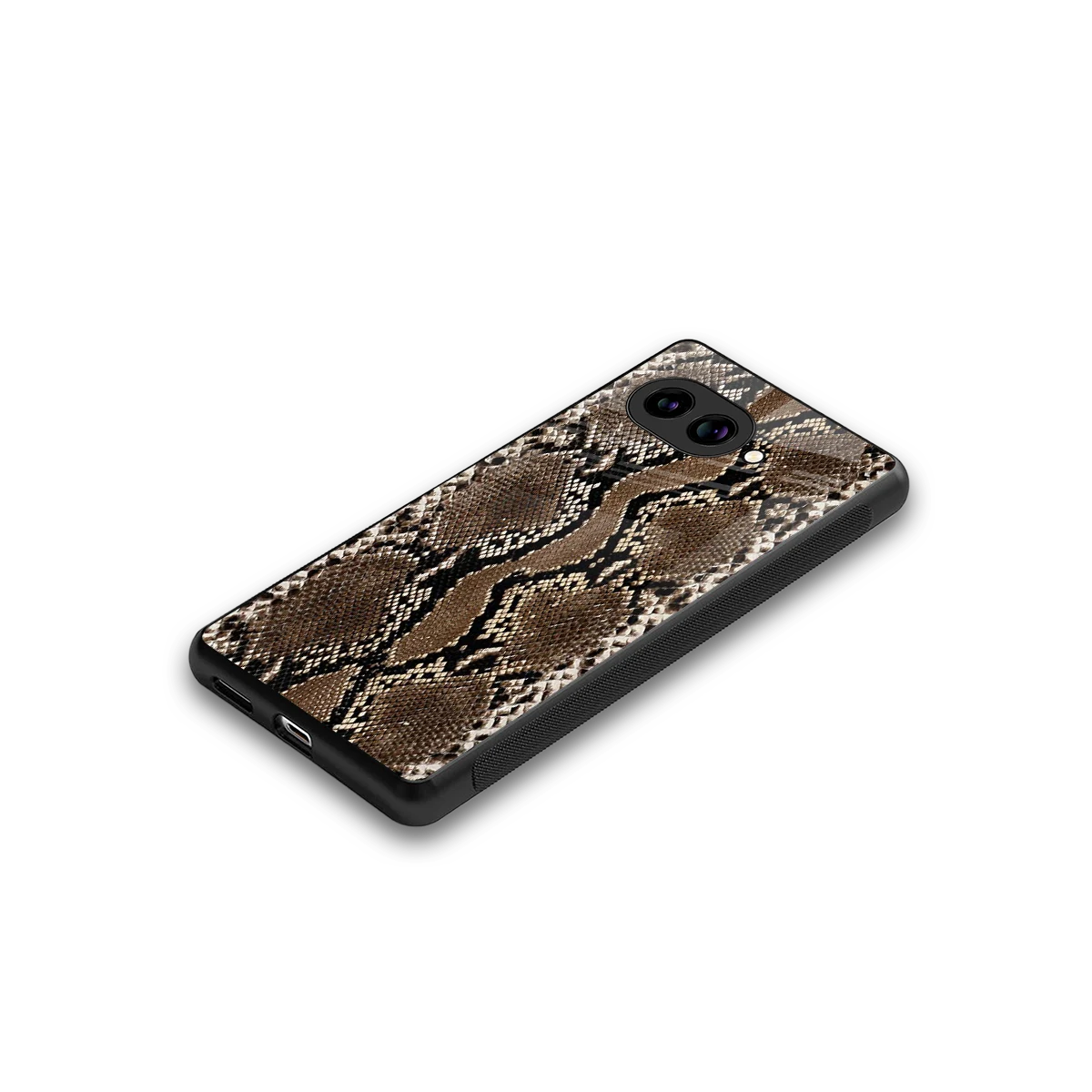 Ouroboros stylish phone case for google pixel 10a | glossy glass and slim fit