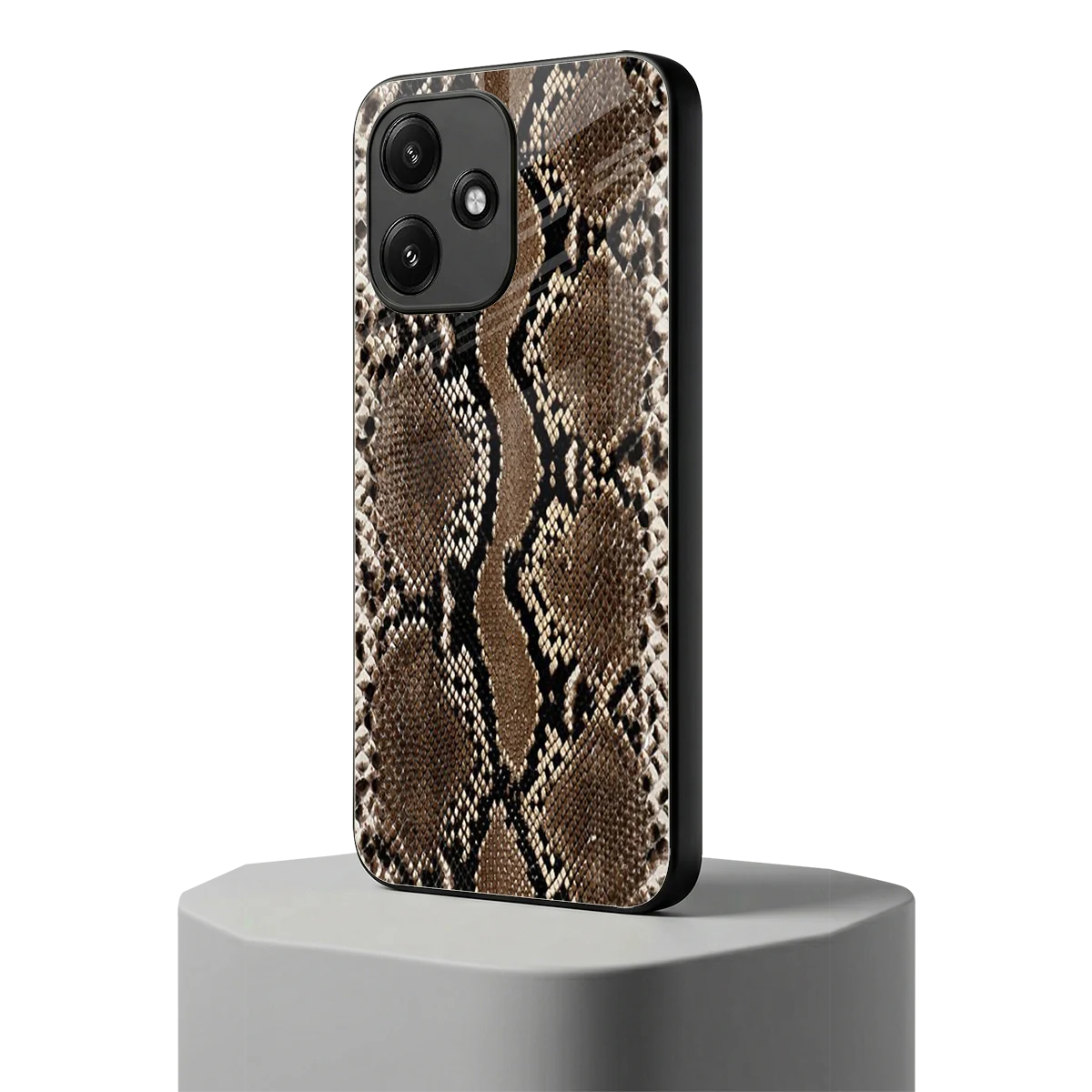 Ouroboros redmi 12 5g mobile cover | shockproof glass phone case