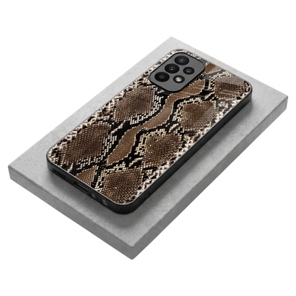 Ouroboros stylish phone case for samsung galaxy a23 | glossy glass and slim fit