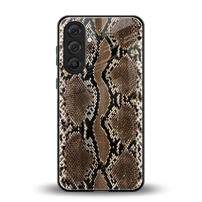Ouroboros back phone cover | glass case for samsung galaxy m36 5g