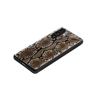 Ouroboros stylish phone case for samsung galaxy a37 5g | glossy glass and slim fit