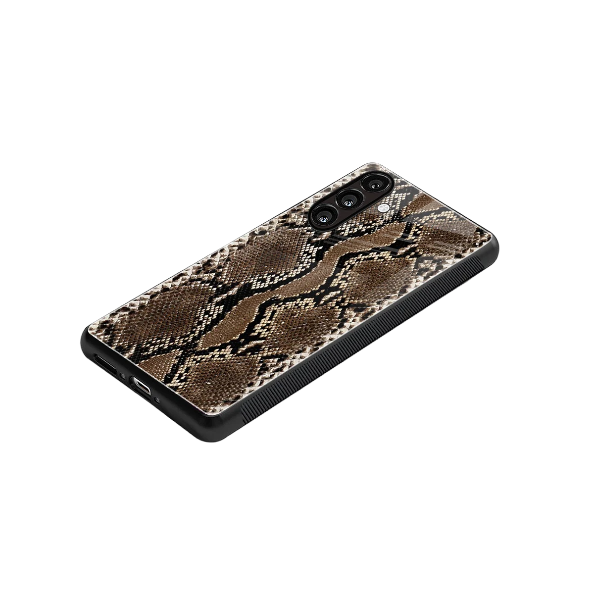 Ouroboros stylish phone case for samsung galaxy m36 5g | glossy glass and slim fit