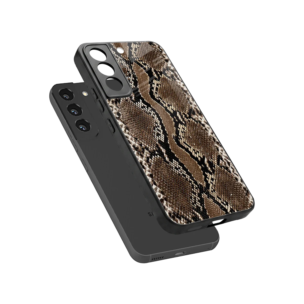 Ouroboros sleek samsung galaxy s22 cover with tempered glass back and TPU edges