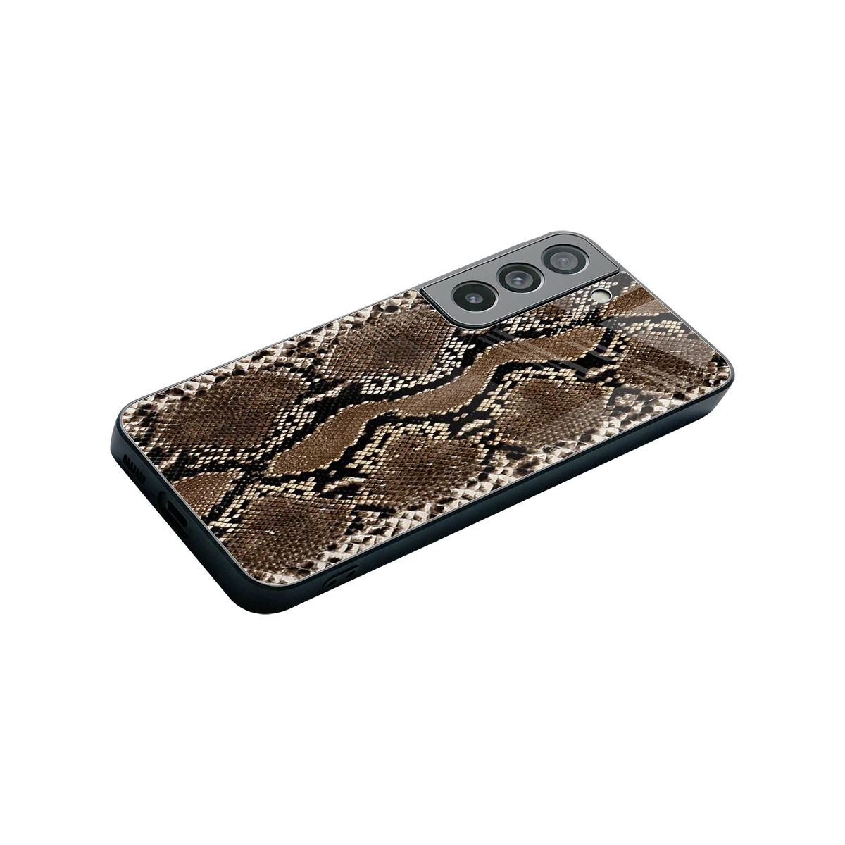 Ouroboros stylish phone case for samsung galaxy s22 | glossy glass and slim fit