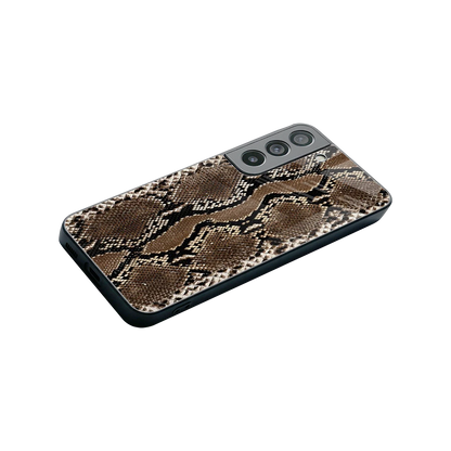Ouroboros stylish phone case for samsung galaxy s22 | glossy glass and slim fit