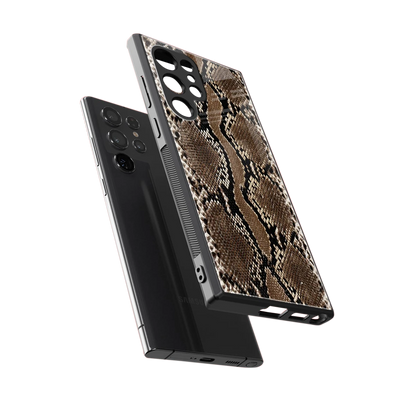 Ouroboros sleek samsung galaxy s23 ultra cover with tempered glass back and TPU edges