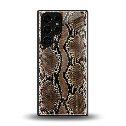 Ouroboros back phone cover | glass case for samsung galaxy s25 ultra
