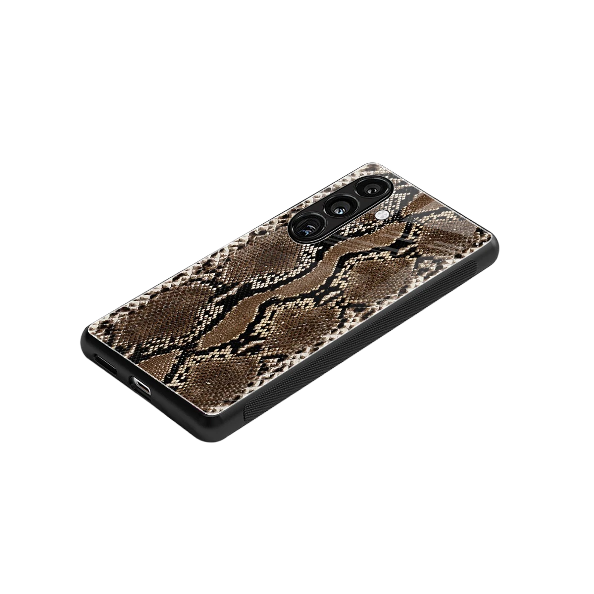 Ouroboros stylish phone case for samsung galaxy s25 plus | glossy glass and slim fit