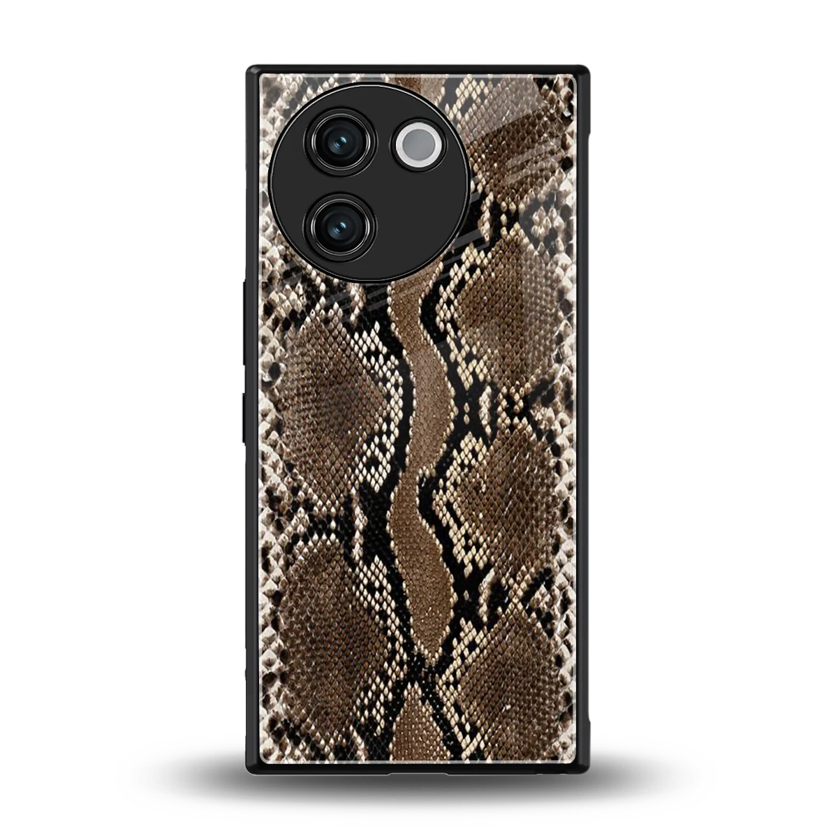 Ouroboros back phone cover | glass case for vivo v30e