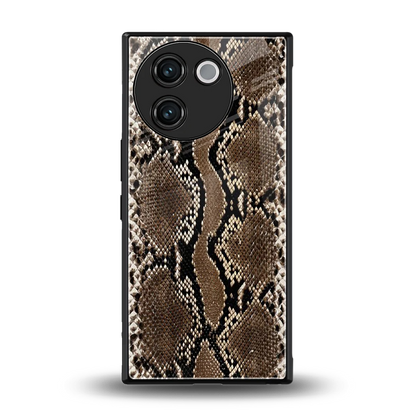 Ouroboros back phone cover | glass case for vivo v30e