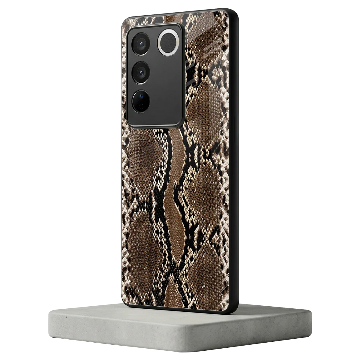 Ouroboros vivo v27 5g mobile cover | shockproof glass phone case