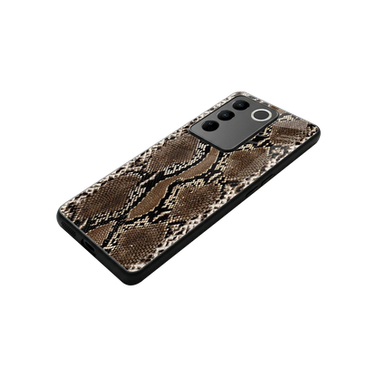 Ouroboros stylish phone case for vivo v27 5g | glossy glass and slim fit