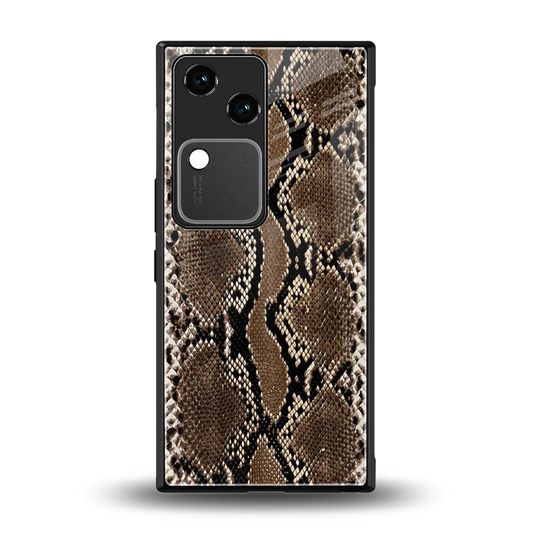 Ouroboros back phone cover | glass case for vivo v30