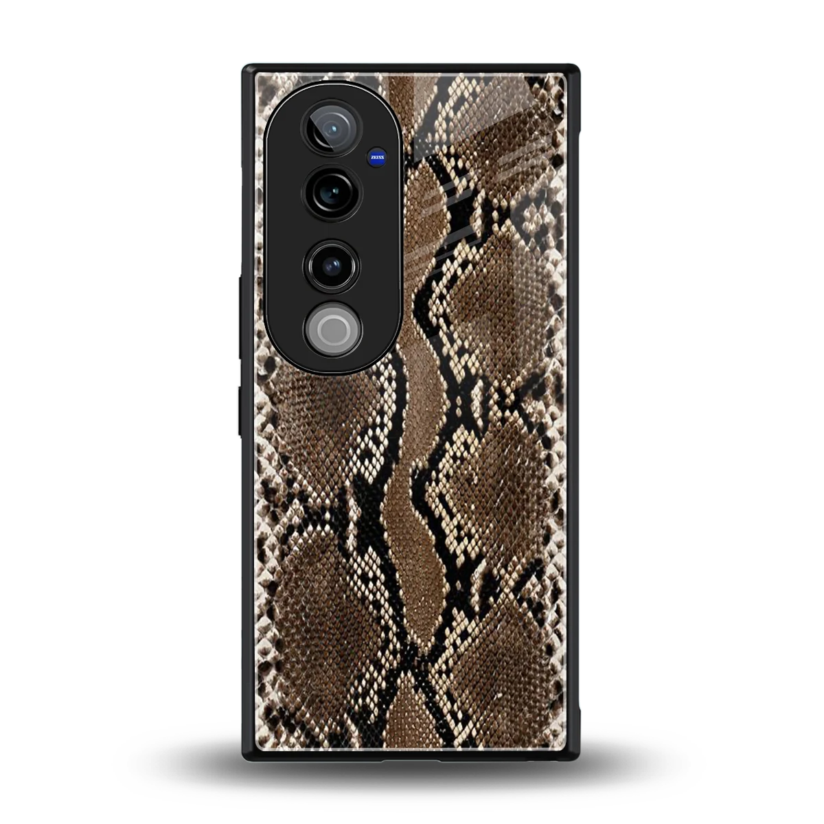 Ouroboros back phone cover | glass case for vivo v40 pro