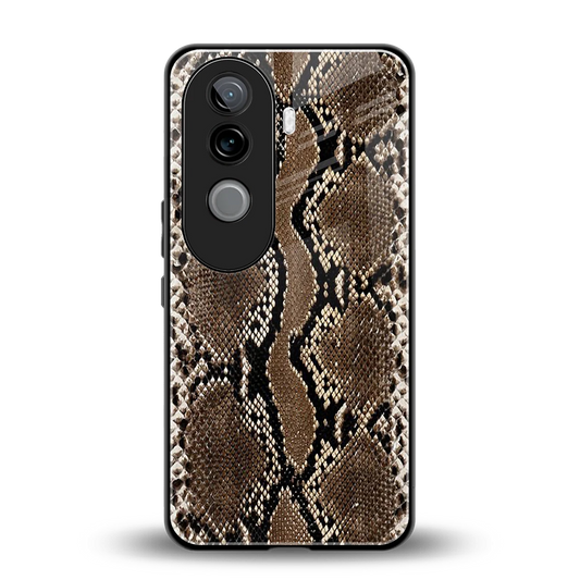 Ouroboros back phone cover | glass case for vivo v40e