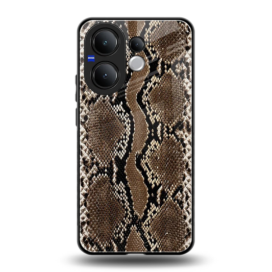 Ouroboros back phone cover | glass case for vivo v60