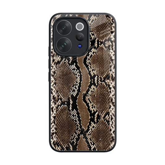 Ouroboros back phone cover | glass case for vivo v70 elite