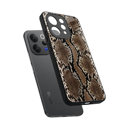 Ouroboros sleek vivo v70 elite cover with tempered glass back and TPU edges