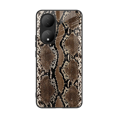 Ouroboros back phone cover | glass case for Vivo-y100