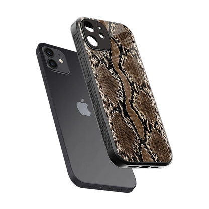 Ouroboros sleek iphone 12 cover with tempered glass back and TPU edges